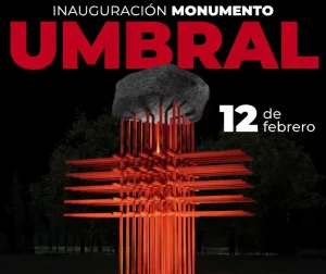 Monumento Umbral homenaje personal de salud