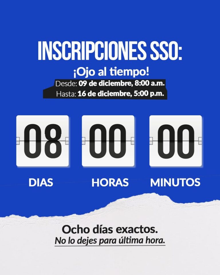 asignación SSO 2026