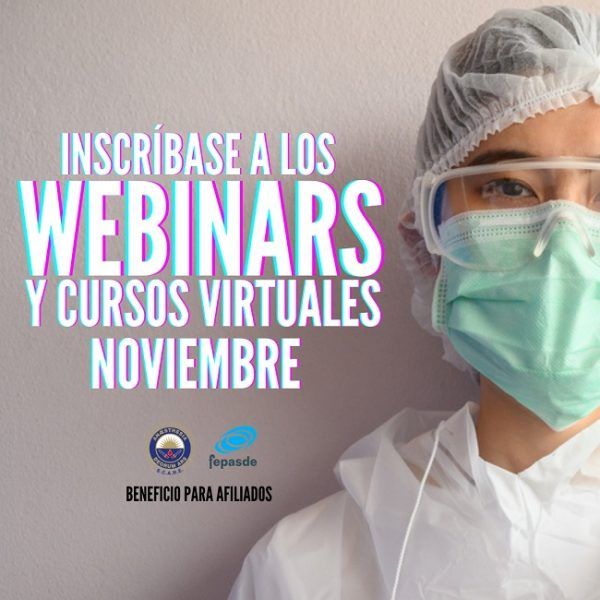 Noviembre Llega Con Una Completa Oferta De Webinars Y Cursos Virtuales Fepasde 1852